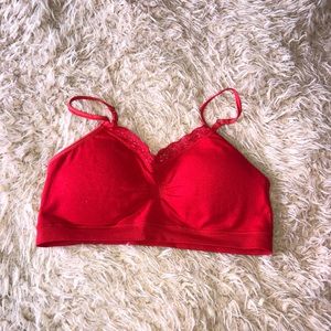 Red Bralette